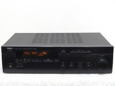 ~ 日本精品 YAMAHA RX-385 高級收音擴大機 ( $3500 有附遙控器 優質推薦 ) ~
