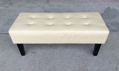 【New Design Furniture】台南在地家具-尺寸可訂做客製高腳床尾椅/高腳長椅/補助椅5尺6尺(此五尺賣場