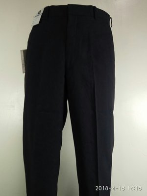 【平價服飾】夏季台灣布料越南加工平面「023-1」黑灰色條紋免條西褲(29-42)免費修改