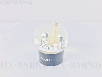 【哈極品】美品 《CHANEL 香奈兒 聖誕樹造型 水晶球/玩具/公仔/模型》