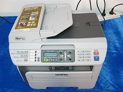 打印機兄弟7030/7340/7360黑白打印復印傳真掃描多功能一體機