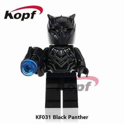 【積木班長】 KF031   黑豹 復仇者聯盟 3 超級英雄 漫威 人偶 袋裝/相容 樂高 非 LEGO 積木
