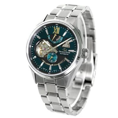 預購 ORIENT STAR RK-AV0114E 東方錶 41mm 機械錶 綠色面盤 鋼錶帶 男錶女錶