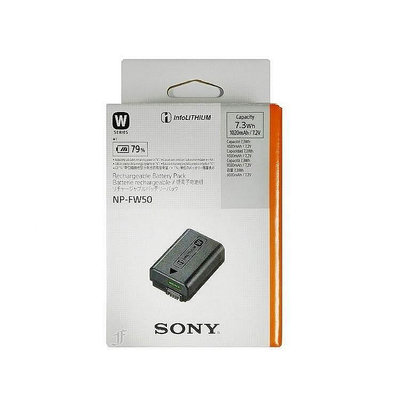 【開心鋪子】SONY NP-FW50 原廠電池 A6400 A6500 A6600 RX10 A7III A7IV