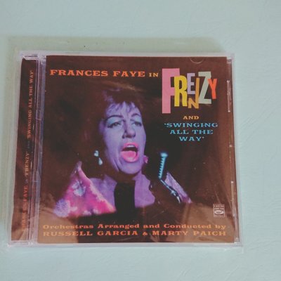 FRANCES FAYE FRENZY + SWINGING 歐洲版 CD 爵士人聲 B7 FSRCD-778