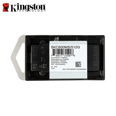金士頓 Kingston【512GB】SSD固態硬碟 SKC600 mSATA (KT-SKC600MS-512G)