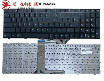 電腦零件適用MSI 微星CR61 MS16GB MS16GA GE60 CX70 CX61 GP60 GE70 鍵盤筆電