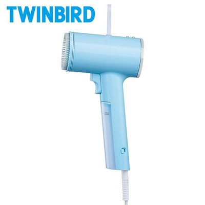 【日本TWINBIRD】美型蒸氣掛燙機-冰河藍TB-G006TWBL