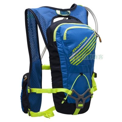 【山野賣客】NATHAN Grit戰鬥水袋背包(2L) 輕量 透氣網布 反光 馬拉松 路跑 NA5034NEBY