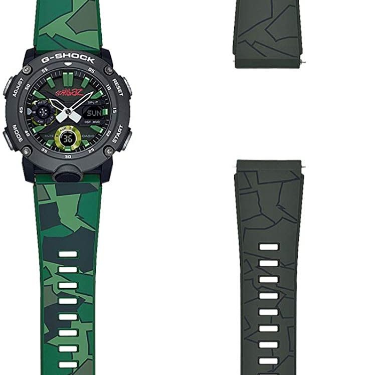 日本正版CASIO卡西歐G-Shock GA-2000GZ-3AJR GORILLAZ男錶手錶碳纖維