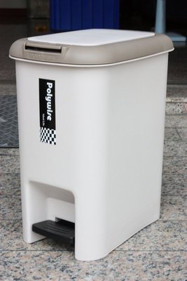 小毛收納館『BI-5914 小哈登兩用垃圾桶』含稅開發票 翰庭 垃圾桶 資源回收 雜物筒 車用 18L