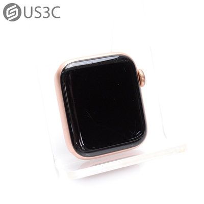 【US3C-台南店】【一元起標】Apple Watch 6 40mm GPS 金色 鋁金屬錶框 常啟高度計 血氧濃度感測器 二手智慧穿戴裝置