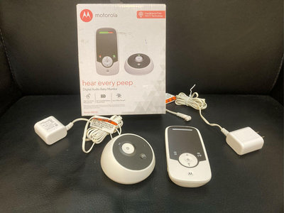 Motorola嬰兒數位監聽器 孩童照護 居家安全 長者關懷 (MBP160)附全新電池