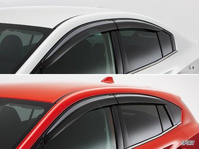 2017 IMPREZA XV GT/GK用日本原廠選配晴雨窗 日本純正部品