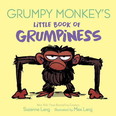 ＊小貝比的家＊GRUMPY MONKEY LITTLE BOOK OF GRUMPINESS/硬頁書/3~6歲