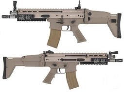 [01] WE SCAR 瓦斯槍 沙 (CO2直壓槍玩具槍模型槍瓦斯槍突擊槍衝鋒槍狙擊槍步槍氣動槍