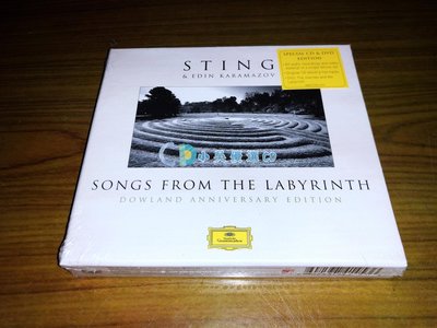 小吳優選 au未拆CD+DVD STING - SONGS FROM THE LABYRINTH 豪華版