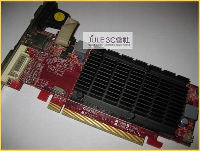 JULE 3C會社-撼訊PowerColor AX5450 1GBK3-SH2 HD5450 晶片/DDR3/1GB/靜音版/HDMI/短卡/PCI-E 顯示卡
