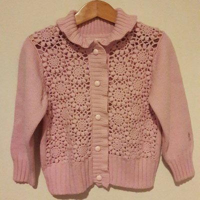 Roberta 粉色針織外套