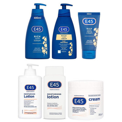 🔥【現貨不用等】英國 E45 cream乳霜 / lotion身體潤膚乳液
