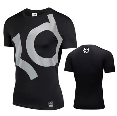🔥KD杜蘭特Kevin Durant健身PRO短袖緊身上衣🔥NBA太陽隊Nike耐克愛迪達運動籃球衣服T恤男裝576