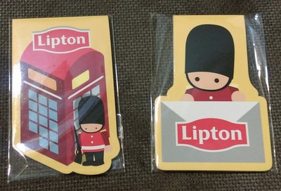 立頓Lipton英倫便條紙~超可愛~限量珍藏