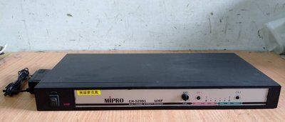 免運 L【小米二店】二手 MIPRO CH-529D1 無線麥克風主機 (無附麥克風) UHF