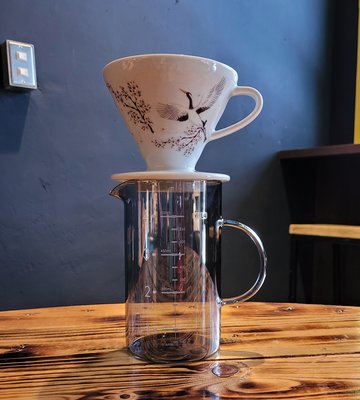 【多塔咖啡】MILA 全玻璃 燒杯款玻璃壺 650ML 透黑色 咖啡下壺 可微波 咖啡玻璃壺