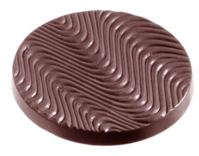【比利時】Chocolate world#1076 波紋圓片 巧克力硬模