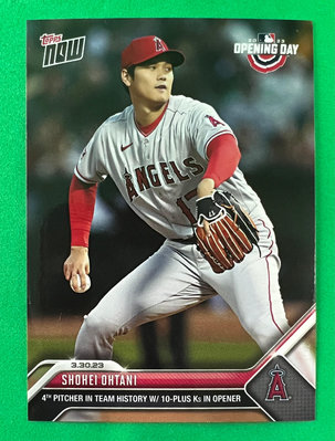 Topps Now - MLB 2023 Shohei Ohtani/Babe Ruth百年傳奇再現洋基球場限