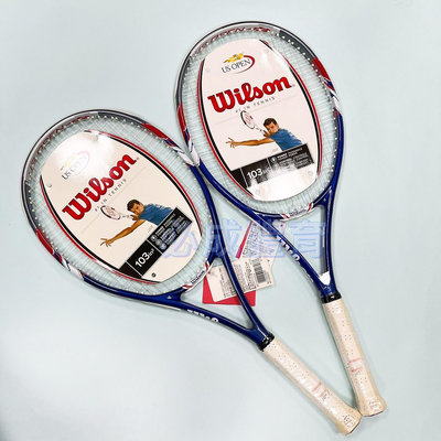 【綠色大地】Wilson US OPEN 103 網球拍 鋁合金網球拍 已穿線 WRT3256002 網球拍 初學 入門款