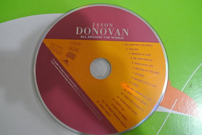 裸片 CD ~ Jason Donovan All Around The World ~ 1993 Polydor UK