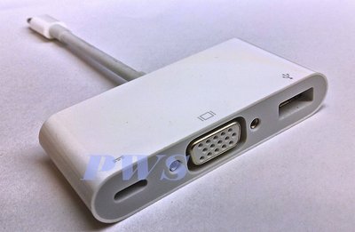 ☆【APPLE 蘋果  USB-C Type-C 轉 VGA 多埠轉接器】展示品 A1620
