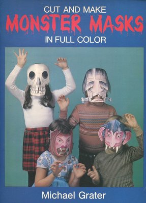 Monster Masks in Full Color《Cut & Make》【動手作面具】  原價158元