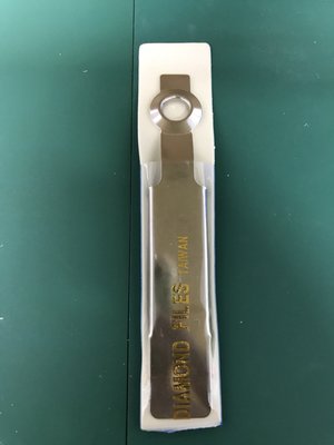 [瑞利鑽石]  鑽石散打機械銼刀 FAM-30 白鋼片 (單支)