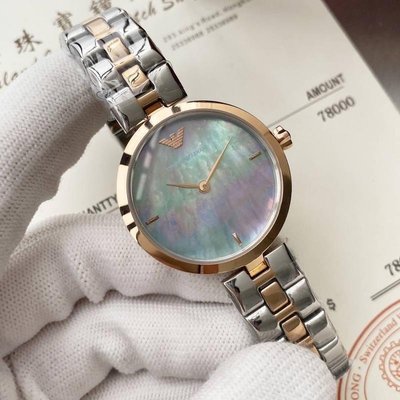 熱銷特惠 Armani阿瑪尼手錶女腕錶鑽鋼帶簡約石英女士腕錶Ar11220明星同款 大牌手錶 經典爆款
