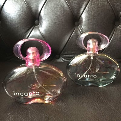 義大利品牌Salvatore Ferragamo Incanto 空香水瓶(100ML)~可當擺飾品