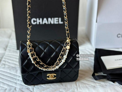 全套包裝 Chanel 24 珍珠方胖子又是一只一眼愛上的可愛包包Chanel 24這一季深挖
