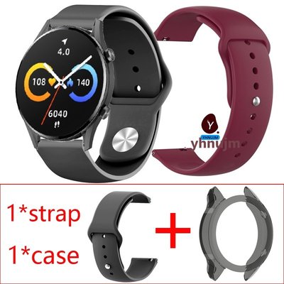 Imilab smart Watch 錶帶 W12 錶帶矽膠錶帶 IMILAB 手錶 W12 智能手錶錶殼配件智能手錶錶