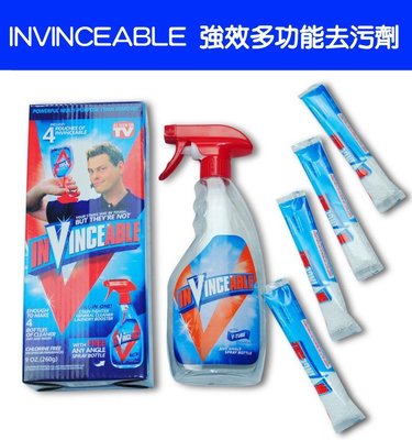 美國InVinceable 強效多功能萬用去污劑(去污粉x4)