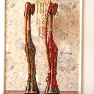 INPHIC-歐式複古樹脂工藝品 家居裝飾情侶大象擺飾大款