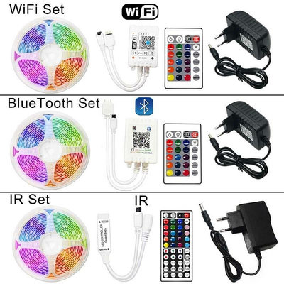 5050 2835 RGB LED strip Smart WiFi Bluetooth IR controller F