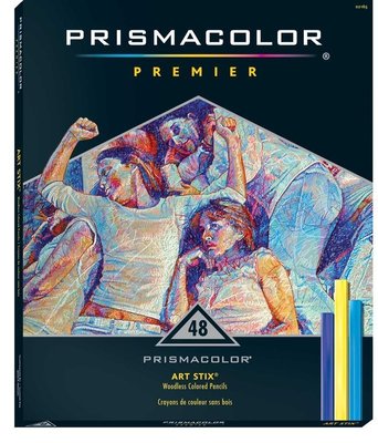 【品 · 創藝】精品美術-美國PRISMACOLOR Premier Art Stix系列 頂級油性色鉛條-48色