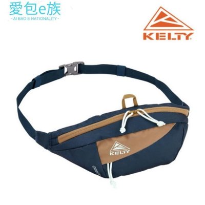 NEW新款 [Kelty] Giddy 3 L Dark Blue 腰包 胸包 斜背包 跑步腰包 運動腰包 跑步挎-愛包e族