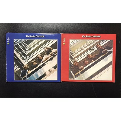 【雷根6】二手CD/ The Beatles 披頭四 1962-1966+1967-1970 兩張合售#CD219
