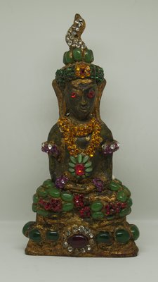 (希瓦利佛牌殿) 2401 拍嬰 玉佛寺 供奉型 阿贊多頌經加持 15.5x7.3x3cm