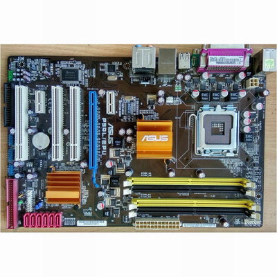 華碩 P5QL/EPU 775腳位主機板【PCI-E插槽、DDR2(8G)、Intel P43晶片組】拆機良品、附檔板