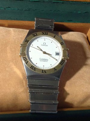 Omega 亞米加天文台18k 金錶圈自動機械錶