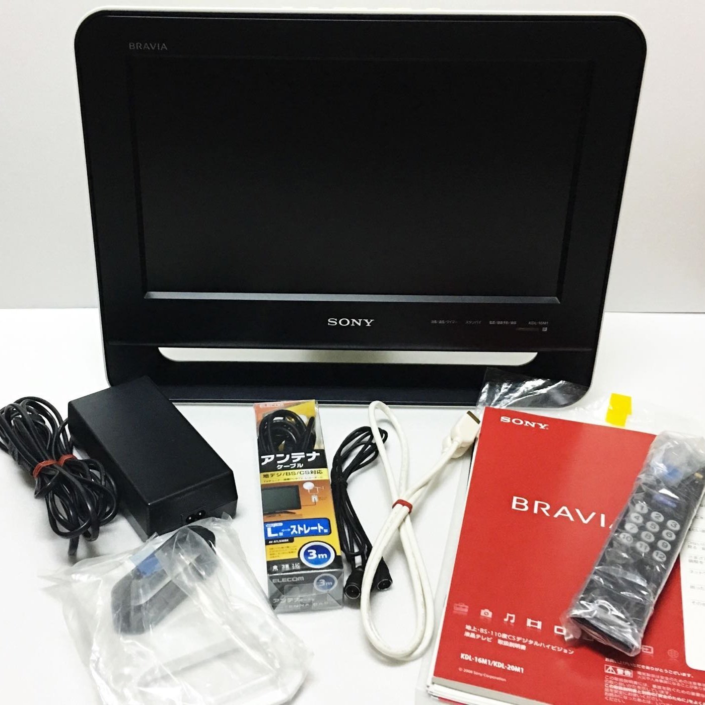 SONY BRAVIA LCD TV 液晶電視 KDL-16M1 內建 BS / CS /地上波 日本原裝 日本製