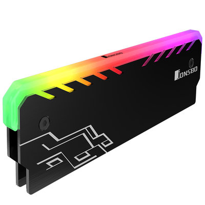 JONSBO 喬思伯 NC-1 RGB自動變色 鋁合金記憶體散熱片